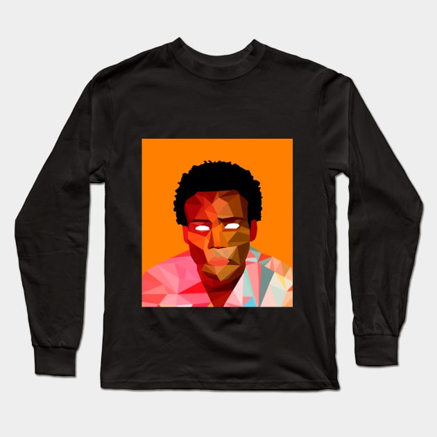 Childish Gambino Long Sleeve T-Shirt by GUIGARTS